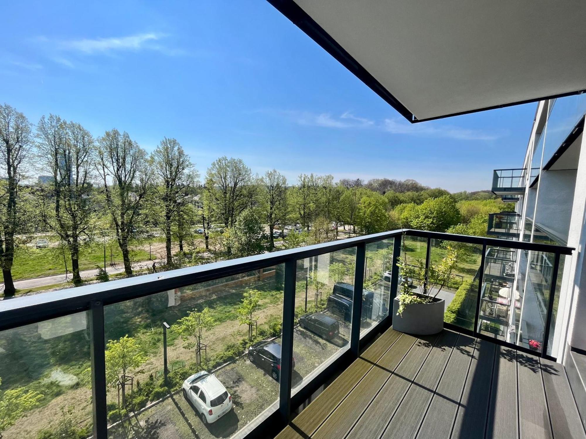 Agapella Apartamenty- Apartament Oliwa Park With Balcony Gdansk Exterior photo